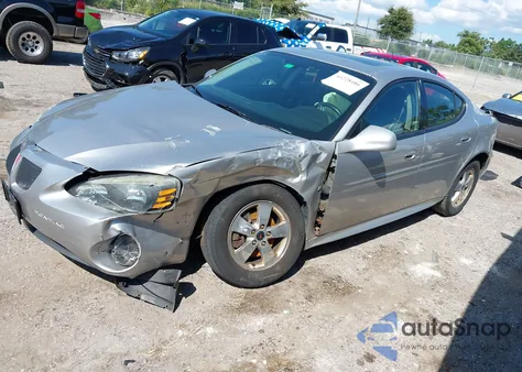 2006 Pontiac Grand Prix z USA, uszkodzony, nr VIN 2G2WP552061180272